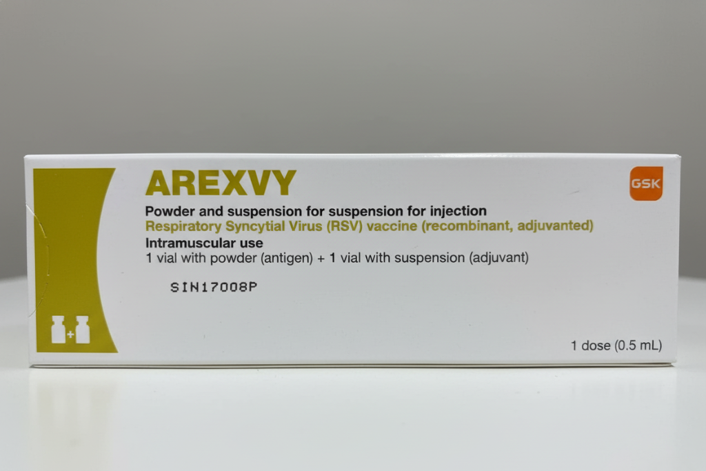 Arexvy RSV vaccine for older adults aged 60 and above or 50 to 59 with chronic conditions