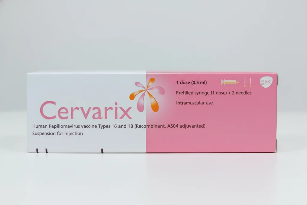 Cervarix HPV vaccine protecting against types 16 and 18, offered at ATA Medical Women’s Health Clinic