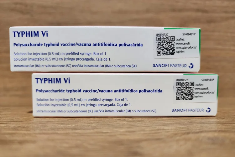 Typhim Vi vaccine to protect against typhoid fever, available at ATA Medical clinic Singapore